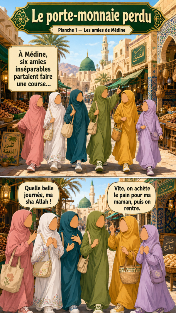 Bande dessinée islamique : L'honnêteté à Médine (PDF à télécharger)